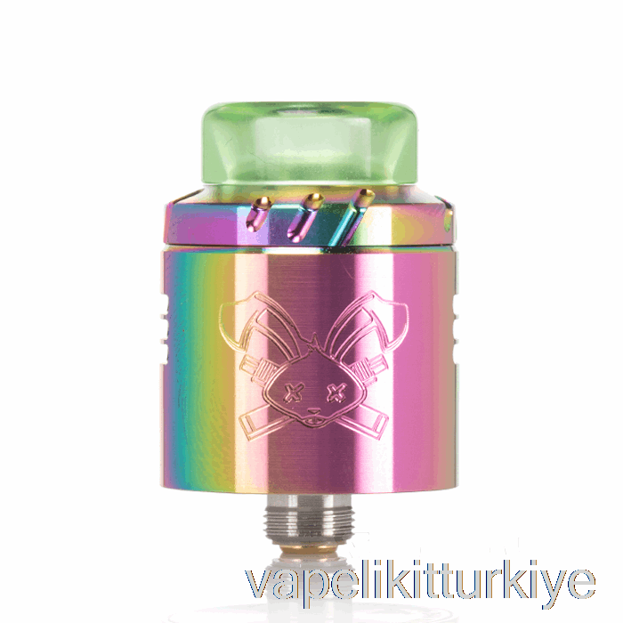 Vape Elektronik Sigara Hellvape ölü Tavşan Solo 22mm Rda Gökkuşağı